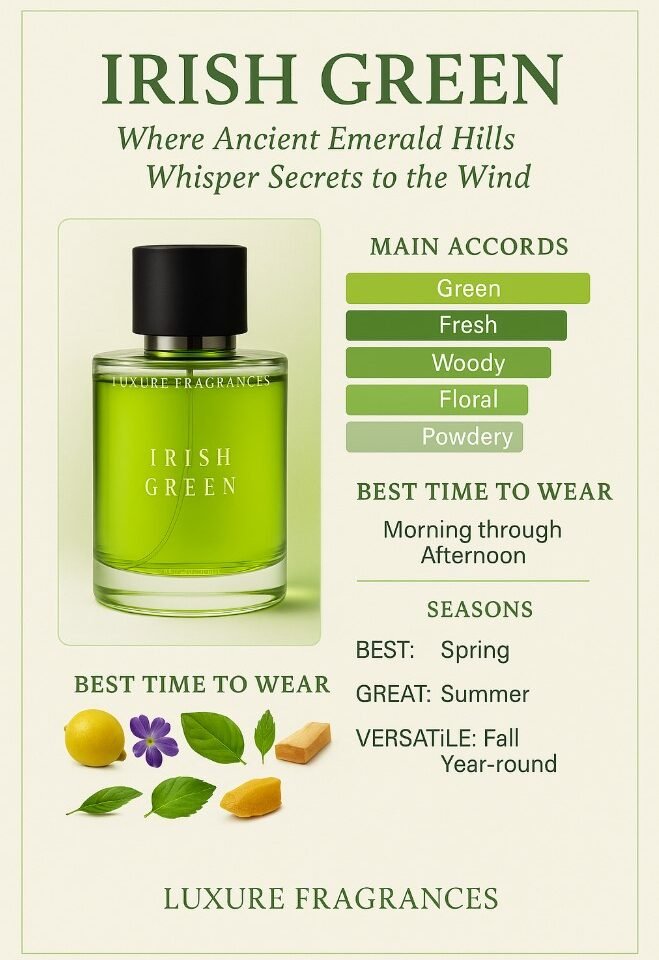 Irish Green Perfume by Luxure Fragrances