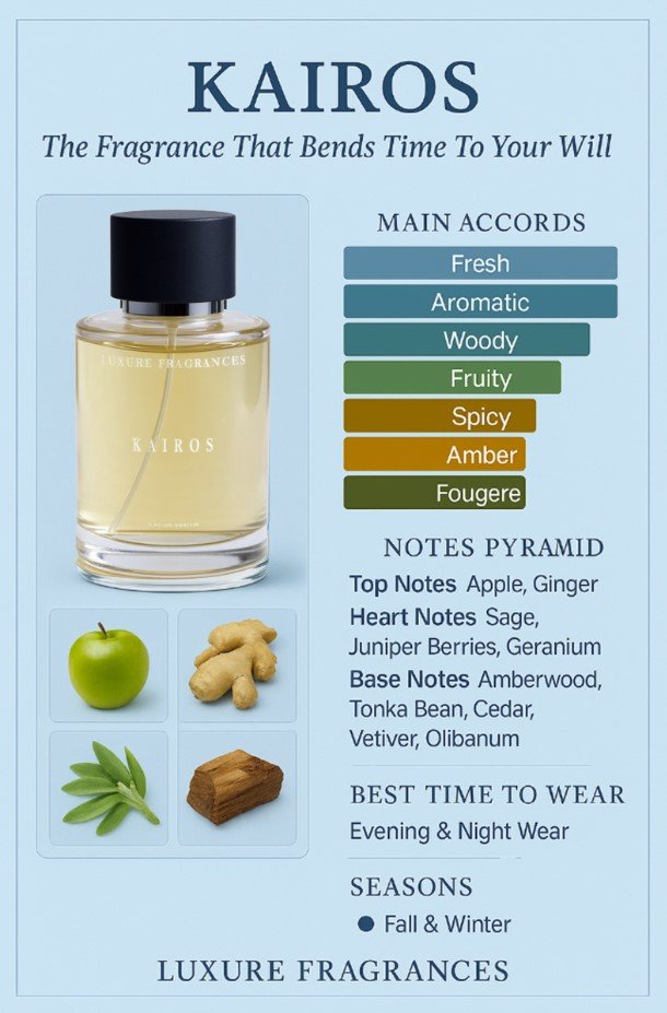 Kairos Perfume by Luxure Fragrances