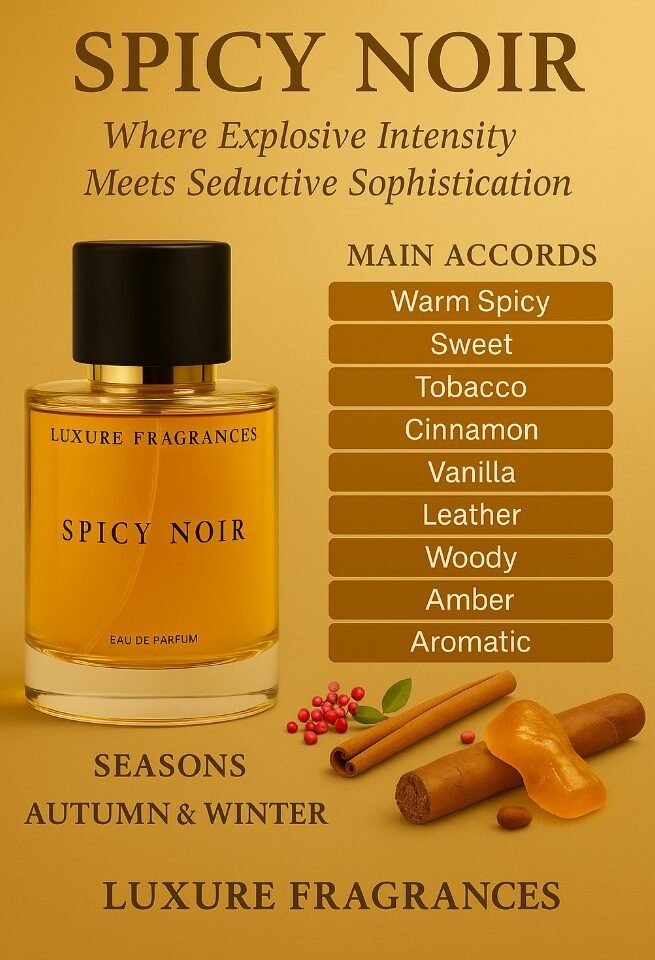 Spicy Noir Perfume by Luxure Fragrances