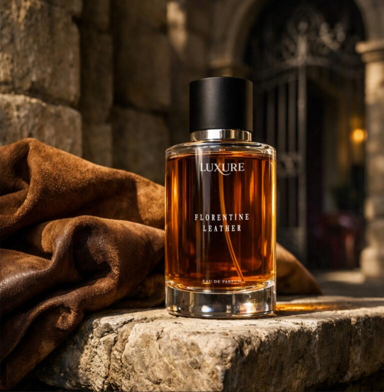 Florentine Leather Perfume by Luxure Fragrances.