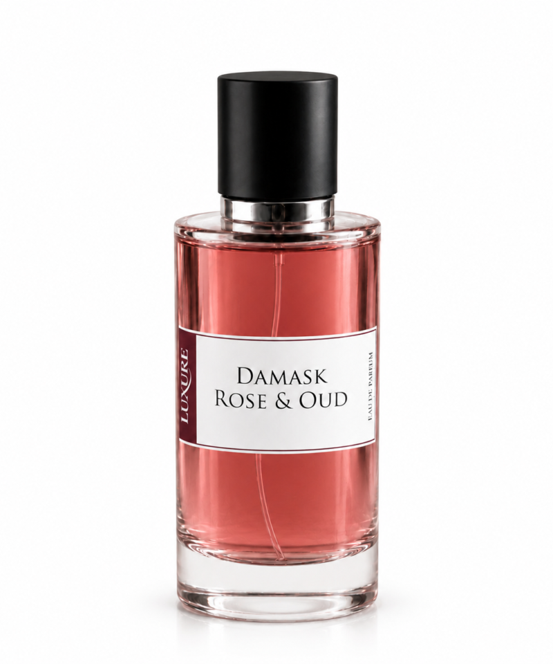 Damask Rose & Oud Perfume by Luxure Fragrances