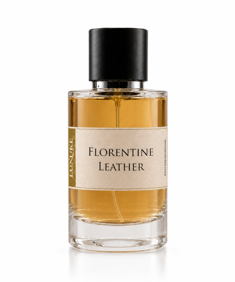 Florentine Leather Perfume by Luxure Fragrances.