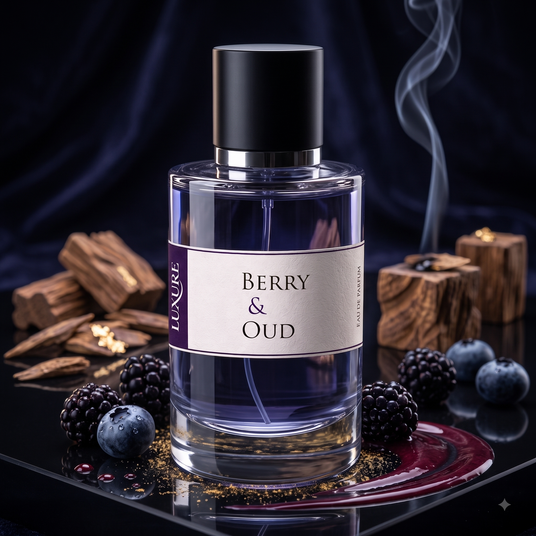 Berry & Oud Perfume by Luxure Fragrances