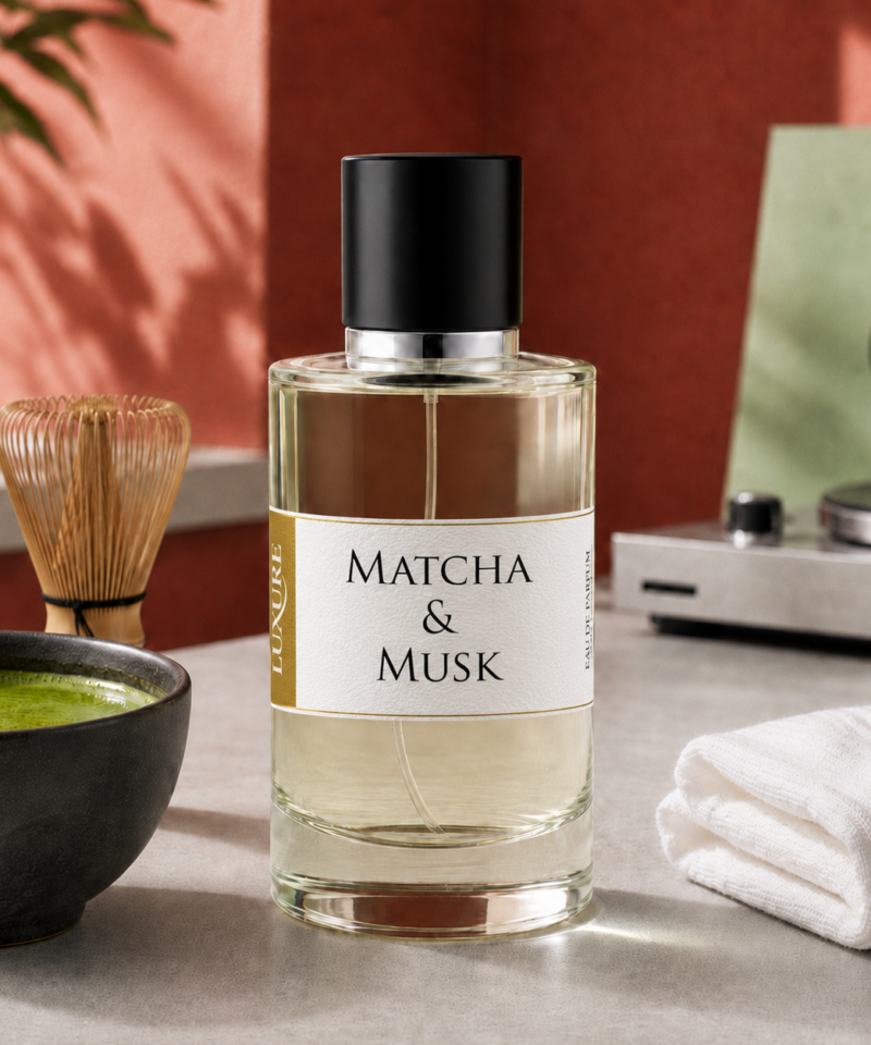 Matcha & Musk Perfume by Luxure Fragrances