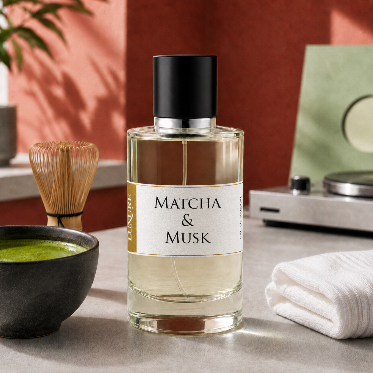 Matcha & Musk Perfume by Luxure Fragrances